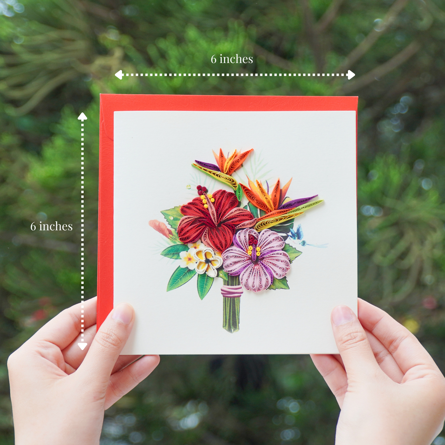 Tropical Hibiscus Bouquet