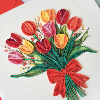 Colorful Tulip Bouquet