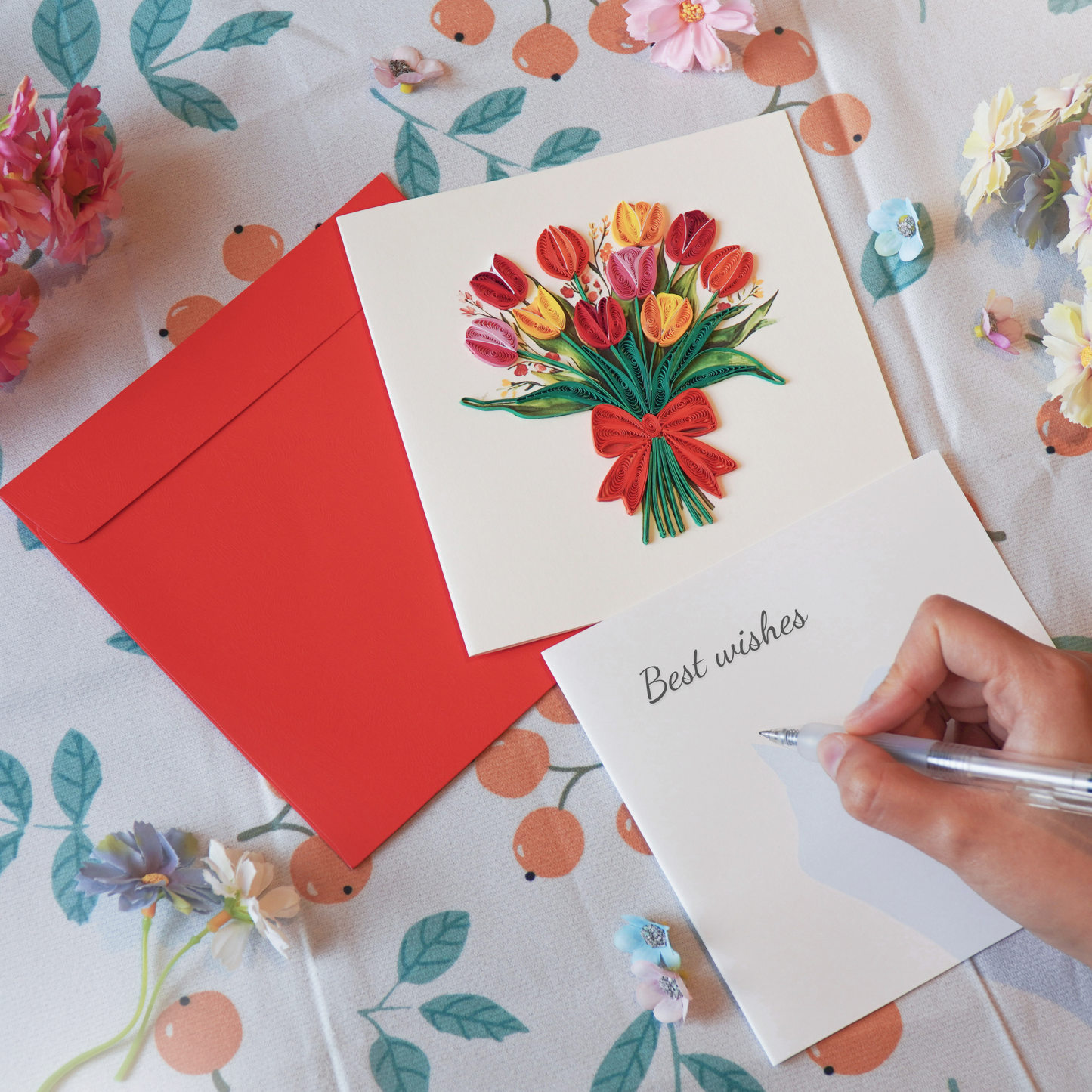 Colorful Tulip Bouquet