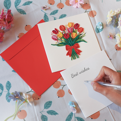 Colorful Tulip Bouquet