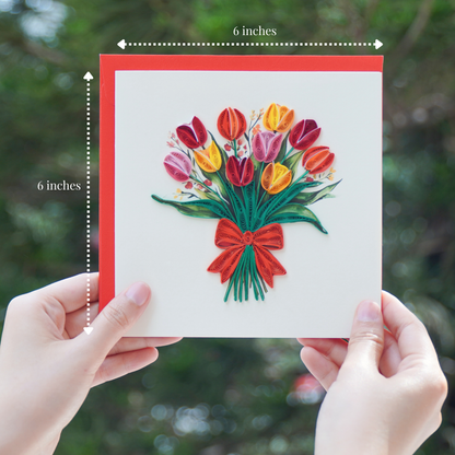 Colorful Tulip Bouquet