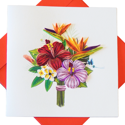 Tropical Hibiscus Bouquet