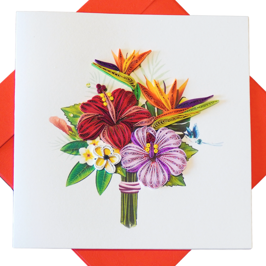 Tropical Hibiscus Bouquet