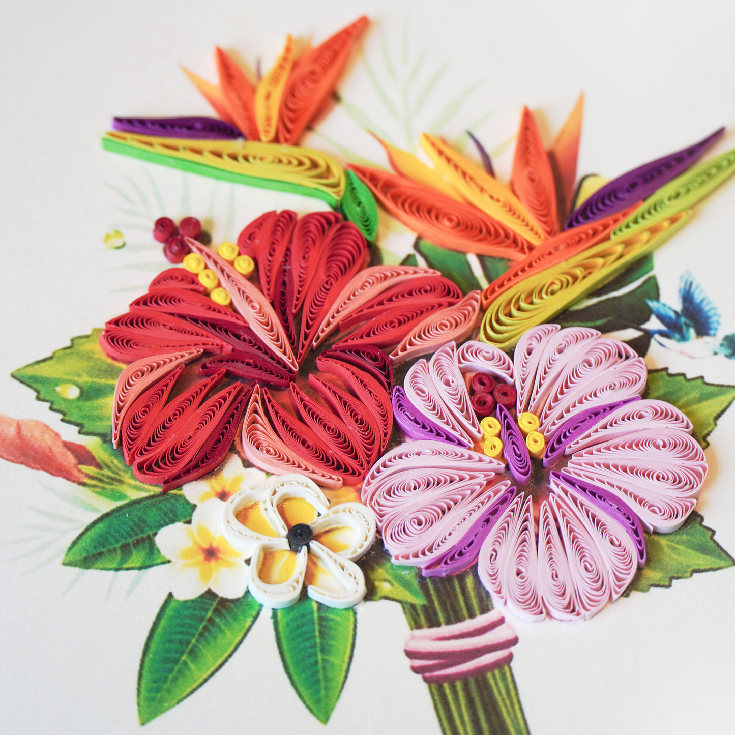 Tropical Hibiscus Bouquet