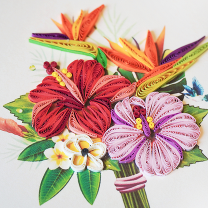 Tropical Hibiscus Bouquet