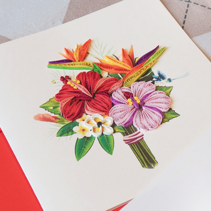 Tropical Hibiscus Bouquet