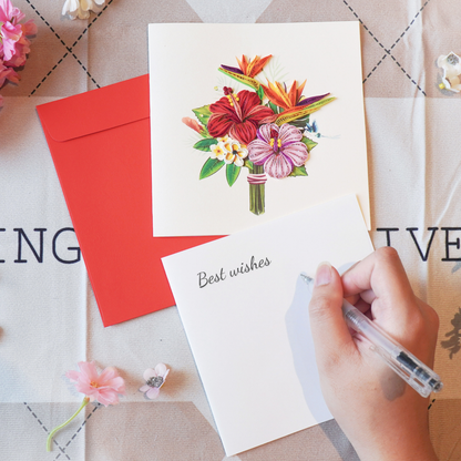 Tropical Hibiscus Bouquet